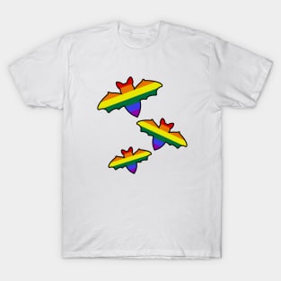 LGBTQ Halloween Bats T-Shirt